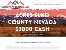 Tablet Screenshot of payments4land.com